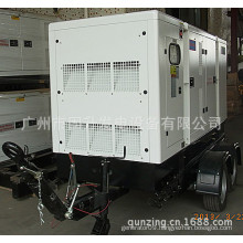 225kVA/180kw Water Cooling Mobile Diesel Soundproof Trailer Generator Set with Yto